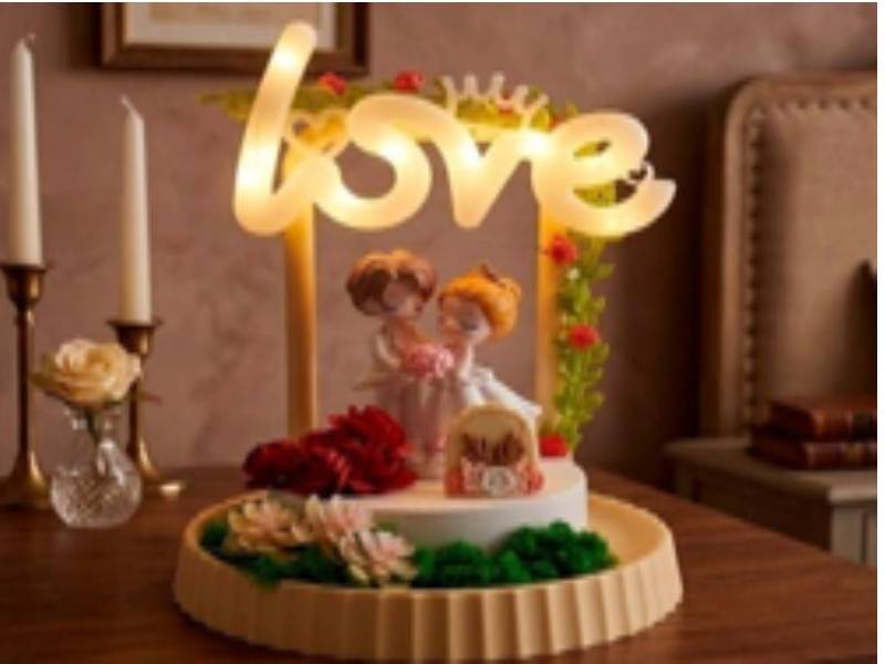 인테리어 소품으로 굿!우리아이 LOVE무드등 이미지