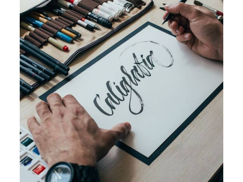 아름답게 표현하는 캘리그라피 이미지