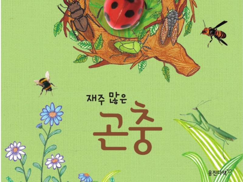 웅진-익충, 해충 잡기놀이 이미지