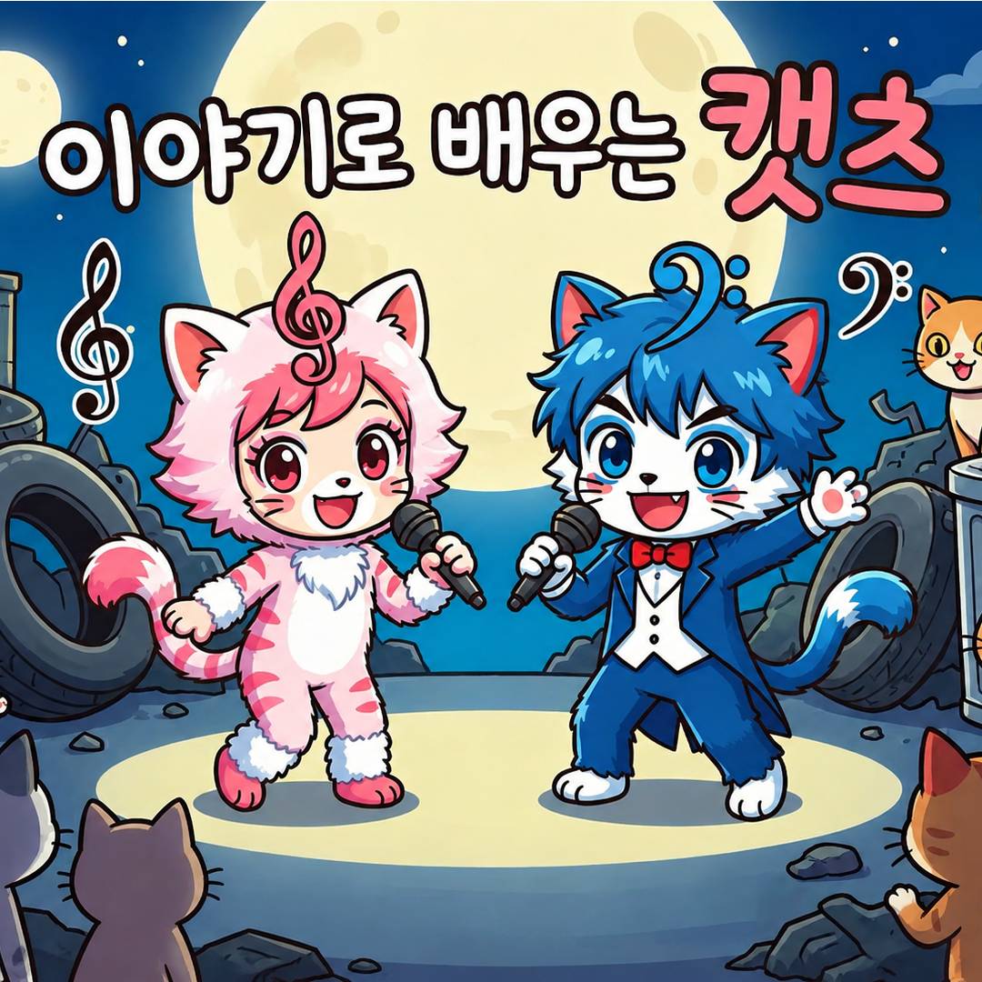NEW 10회]이야기로 배우는 어린이 뮤지컬: 캣츠 이미지