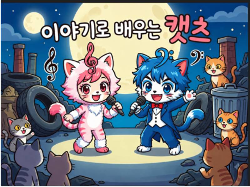이야기로 배우는 어린이 뮤지컬 - 캣츠 이미지