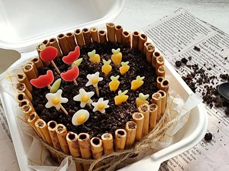 Play, Read & Cookㅣ빼빼로 정원 케이크 A 이미지