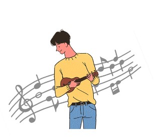꼬꼬마 우쿨렐레 이미지