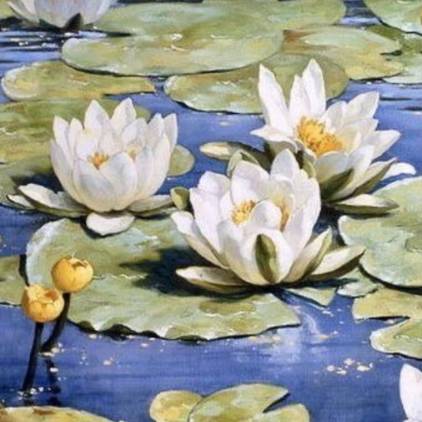 감성꽃그림 아크릴페인팅 이미지