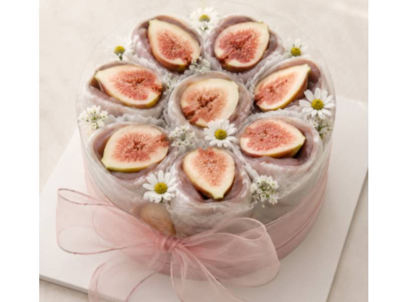달콤한 가을의 맛, 제철 무화과 모찌 케이크 이미지