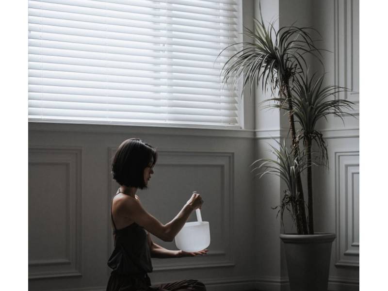 가을을 여는 소리, 테라스 요가 사운드배스 이미지