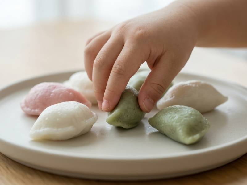 오감발달 아이키친, 추석맞이 송편 만들기 이미지