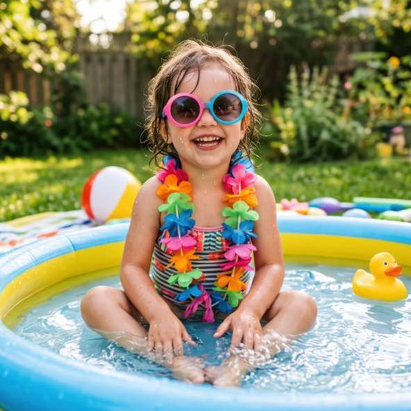 옥상공원에서 즐기는 패밀리 워터 바캉스 이미지