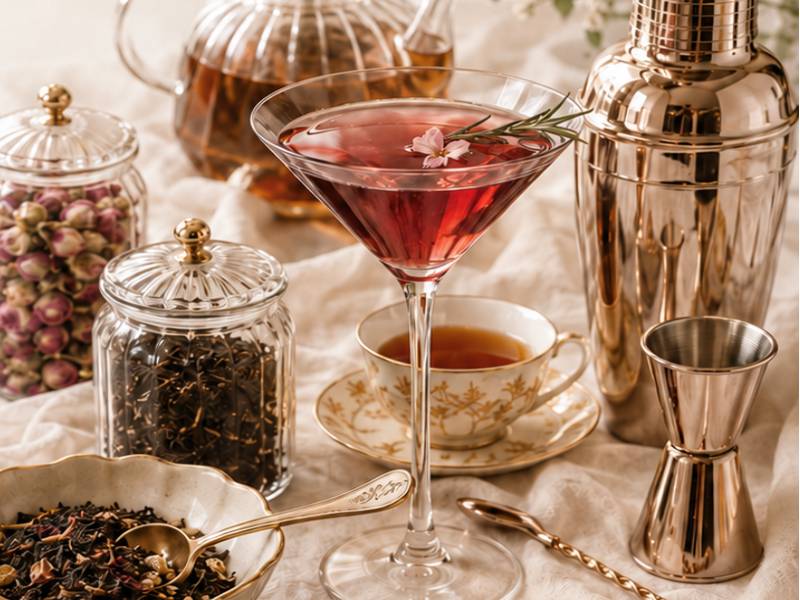 차향 머금은 가을 한잔, TEA(티) 칵테일 이미지