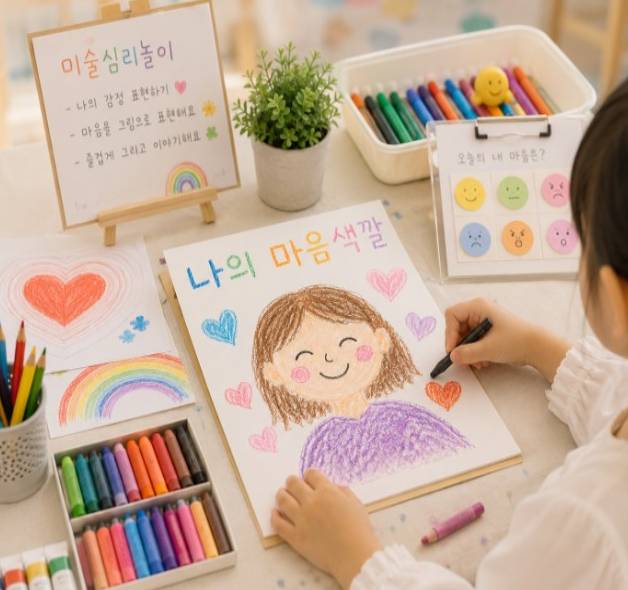 90분 미술심리놀이ㅣ애벌레야 안녕~! 이미지