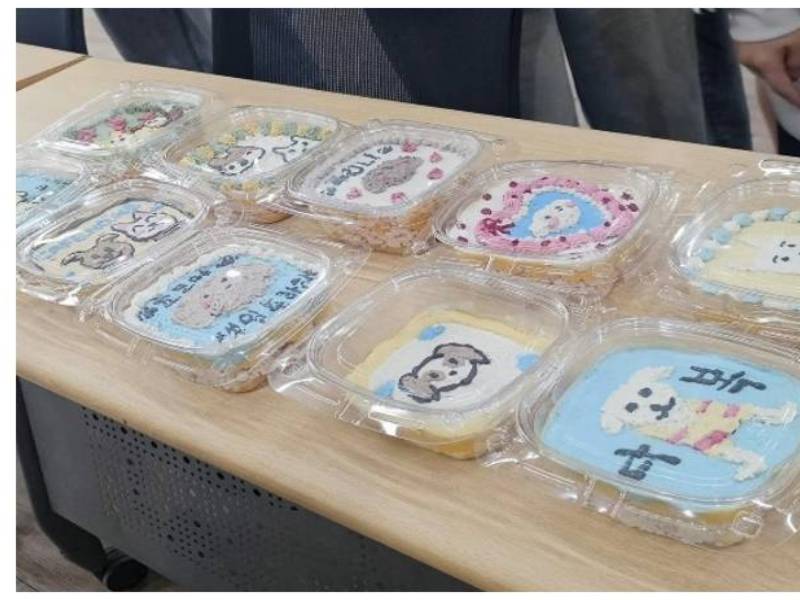 반려동물 수제간식만들기-특별한날 보틀케이크 이미지