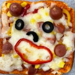 원어민과 함께 아이크미 쿠킹클래스_Face Pizza A 이미지