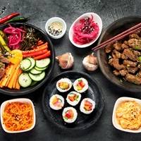 헬시푸드ㆍ매콤돼지갈비찜/육전&부추무침/양배추레몬절임 이미지