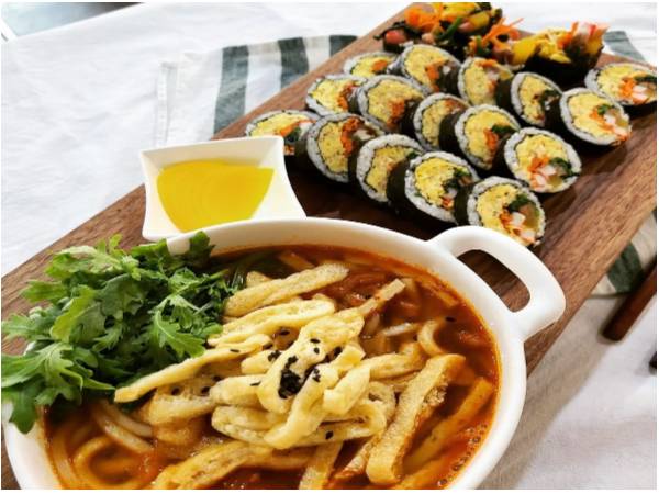 분식세트(교리김밥&김치 어묵 우동) C 이미지