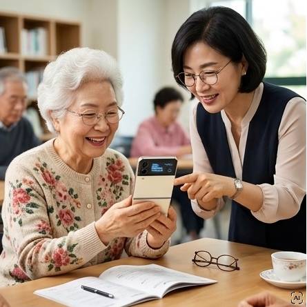 스마트폰 기종별 맞춤 교육 - 삼성 Z플립 활용하기 이미지
