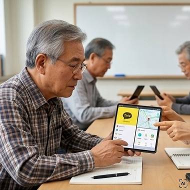 스마트폰 기종별 맞춤 교육 - 삼성 Z폴드 활용하기 이미지